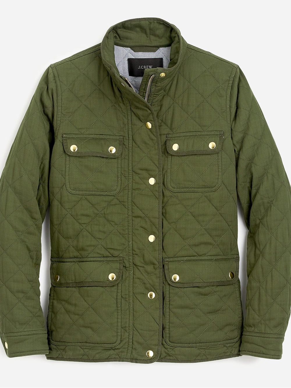 J. Crew Women’s Cotton Green Jacket